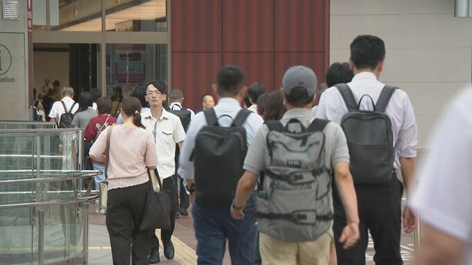 「またやるぞ」最大9連休のお盆休み明け 金沢の街中に通勤風景戻る|TBS NEWS DIG
