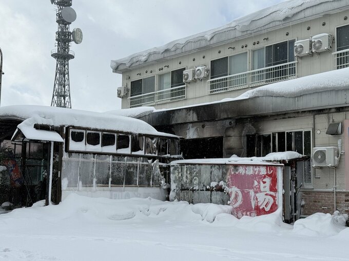 米沢温泉平安の湯で火災  2人病院搬送（山形）　|　山形のニュース│TUYテレビユー山形