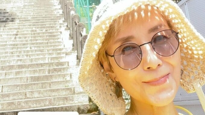 【 手塚理美 】所属事務所を離れ「フリーに」「生まれて初めてのトライ　ひゃ〜〜〜」今後は「この先に繋がる楽しい企画」「てくてく散歩」|TBS NEWS DIG
