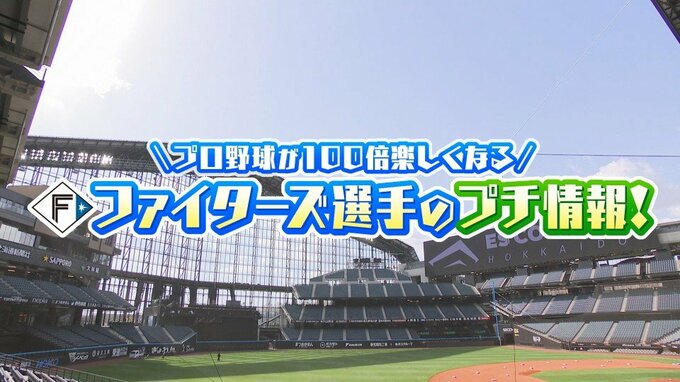 【日本ハム】“細かすぎる”プチ情報をお届け　ファン必見！伊藤・山縣・郡司・清宮の“あれこれ”|TBS NEWS DIG