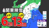 【大雪情報】東京・神奈川・埼玉・千葉・群馬・栃木・茨城・山梨 気象台発表を詳しく【雪のシミュレーション8日(土)~9日(日)】|TBS NEWS DIG