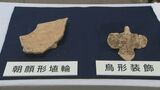 「聖なる場所の上を飛び交い、守護する象徴」　国内初“翼を広げ滑空する鳥の装飾付き”の埴輪を発見　邪気を払う模様が刻まれたタカか|TBS NEWS DIG