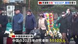 中国　去年の死者数が大幅増　「ゼロコロナ解除」影響か|TBS NEWS DIG