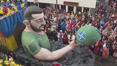 ドイツで毎年恒例「ローズマンデー」のパレード　世界情勢を風刺する山車が街を練り歩く| TBS CROSS DIG with Bloomberg