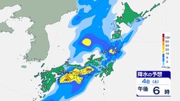 週末は警報級の大雨のおそれ　4日～5日は西日本や東日本太平洋側中心に大雨予想【雨のシミュレーション掲載】　|　SBC NEWS | 長野のニュース | SBC信越放送