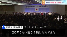 【独自】“派閥から「収支報告書に書くな」と指示された” 安倍派議員が証言　キックバックの慣例は「20年ぐらい前から続けられてきた」|TBS NEWS DIG