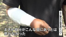 京都市の山中でクマに襲われ男性けが 「目の前に来てグワーッと口をあけて」当時の状況語る|TBS NEWS DIG