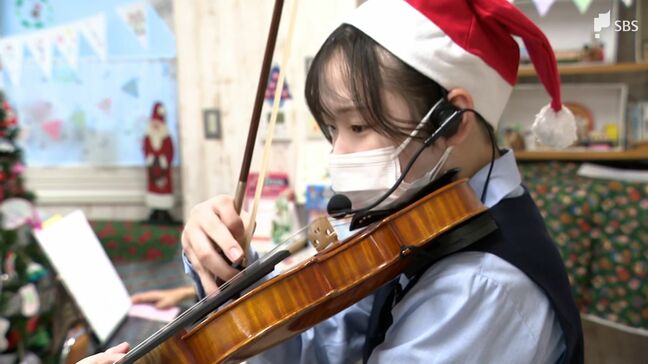 「少しでも恩返しができれば」かつて入院した病院でバイオリン演奏  高校生が感謝の気持ち音色で伝える=静岡市|TBS NEWS DIG