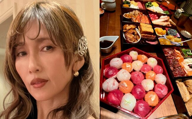 【 工藤静香 】 「これからも、自分の心に正直に向き合い、目標を大切にしながら歩んでいけますように」　豪華おせち料理と共に　心境を綴る|TBS NEWS DIG