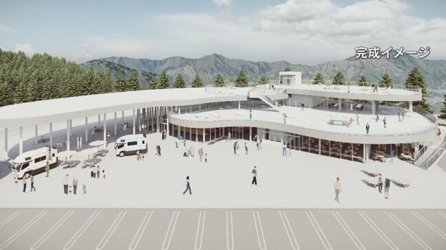 関東屈指の人気の道の駅がリニューアルへ 広さは1.5倍、屋上は富士山を望む展望エリア 来年10月オープン予定 山梨・道の駅富士吉田|TBS NEWS DIG