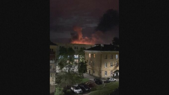 ロシア各地にドローン攻撃 “ウクライナ侵攻以降最大規模” AP通信|TBS NEWS DIG