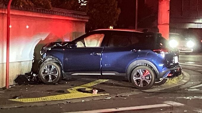 【速報】夜の国道　乗用車と軽乗用車が衝突する事故か　消防が救急出動中　甲府市　|　山梨のニュース | ＵＴＹテレビ山梨