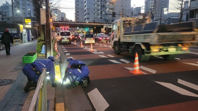 都営バスと自転車が接触　自転車に乗っていた16歳少年があごを骨折するけが　東京・荒川区　警視庁|TBS NEWS DIG