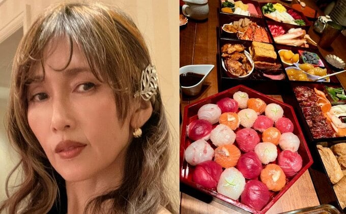 【 工藤静香 】 「これからも、自分の心に正直に向き合い、目標を大切にしながら歩んでいけますように」　豪華おせち料理と共に　心境を綴る|TBS NEWS DIG