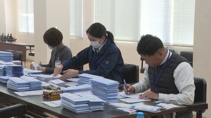 物価高騰対策・2855人分の商品券発送作業進む・・・国の交付金を活用　山口・阿武町　|　山口のニュース・天気・防災｜tys NEWS｜ｔｙｓテレビ山口