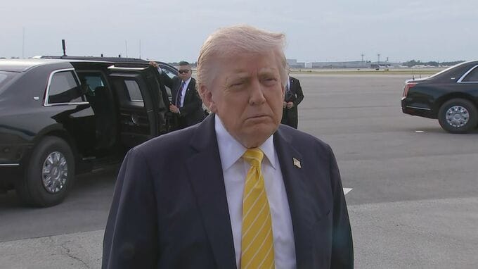 【速報】トランプ大統領 ペルシャ湾内にとどまる船舶を誘導しホルムズ海峡通過させる新オペレーション　現地月曜朝に開始と発表