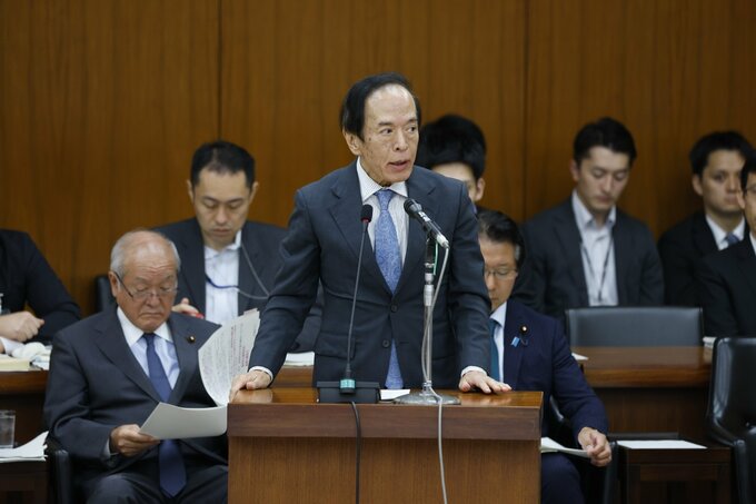 経済・物価見通し実現なら緩和調整、基本姿勢変わらず－植田日銀総裁