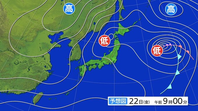今週末は冬型の気圧配置…冬将軍の再来で冷たい北風に【2週間天気】26日～27日頃は雨風強まる見込み|TBS NEWS DIG