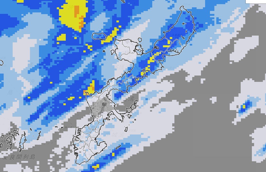 沖縄本島地方に線状降水帯発生のおそれ　13日深夜から14日未明にかけて　台風26号は温帯低気圧に　引き続き大雨などに警戒を