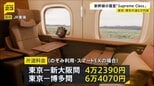「Supreme Class」東海道・山陽新幹線の個室と半個室の名称 10月からサービスを開始 東京ー博多間で6万4070円|TBS NEWS DIG