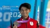 “世界アーチェリー選手権大会” で中西絢哉選手が銅メダル 岡山市役所に懸垂幕 2大会連続のメダル獲得【岡山】|TBS NEWS DIG