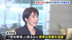 通常国会冒頭(23日)の衆議院解散･総選挙の見方広がる　与野党が準備を加速　高市総理が近く最終判断か|TBS NEWS DIG