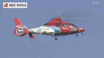 五島の山火事】鎮火まだ…ヘリからの「散水」計40回超 消防隊