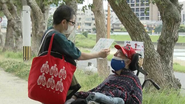 「帰りたくない家にだけはしたくなかった」妻の決意 51歳で倒れた夫と10年 眼球の動きで会話 ”前向きどころじゃない”ユーモアいっぱいの介護に反響|TBS NEWS DIG