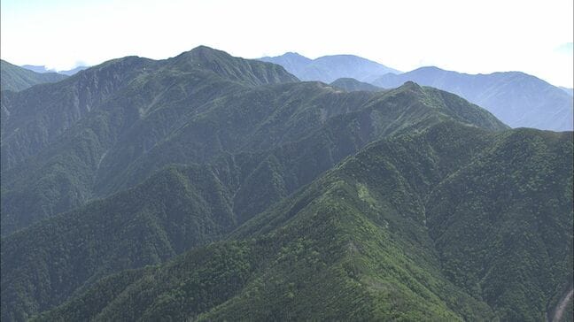 茶臼岳の山中で男性の遺体見つかる 行方不明の78歳男性か 警察が身元の確認進める=静岡市葵区|TBS NEWS DIG