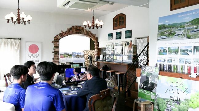 「世界陸上」でにぎわう国立競技場のそばに「IPUハウス」を期間限定で開設　 大学と岡山の魅力を発信|TBS NEWS DIG