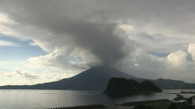 桜島で連続噴火　噴煙１６００ｍ【きょう27日の降灰予報】鹿児島|TBS NEWS DIG