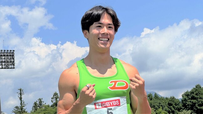 10秒00の守祐陽「(記録)出すならここだ」桐生祥秀の9秒台に刺激→参加標準突破の快走「足が吹っ飛びそうな感じがあった」|TBS NEWS DIG