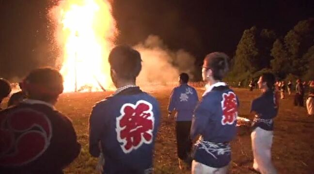 被災地の「火祭り」賛成と反対で真っ二つの集落 最後は若者が手を挙げて開催へ 日本三大火祭り・向田の火祭|TBS NEWS DIG