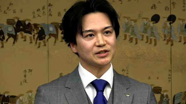 2月に就任した津山市の光井聡市長が初会見　市民1人当たり現金5,000円を給付する物価高対策事業などを公表【岡山】　|TBS NEWS DIG