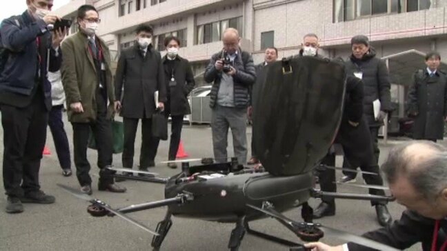 「オンライン診療とドローンの薬品を一緒にすることでかなり効率的に」島しょ部に生活品・医薬品をドローンで配送　忽那諸島でテスト飛行 愛媛県・松山市|TBS NEWS DIG