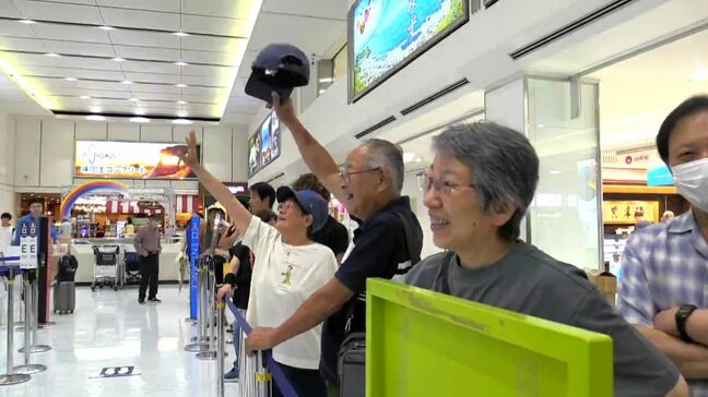 帰省客のUターンラッシュピーク「実家でゆっくりした」「台風それて帰れる」　鹿児島空港|TBS NEWS DIG