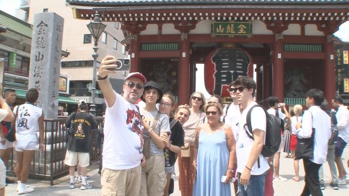 【速報】今年7月の訪日外国人数232万600人 2か月連続200万人突破 前月比約12％増|TBS NEWS DIG