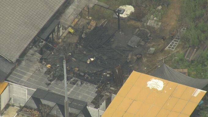 グランピング施設で火事　BBQの残り火燃え移ったか　けが人なし　広島　|　RCC NEWS | 広島ニュース | RCC中国放送