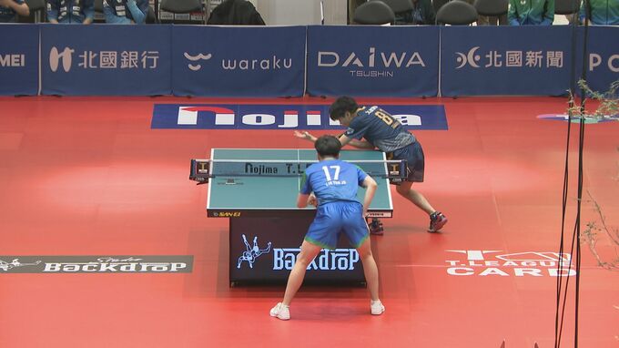 卓球Ｔリーグ金沢ポート チーム3年目で2位に 商業施設で観戦機会増加！|TBS NEWS DIG