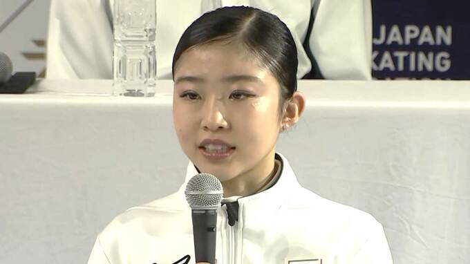 フィギュア五輪代表、千葉百音が女子最後の1枠に「すべてをかけてきた」「納得のいく結果を残せるように」|TBS NEWS DIG