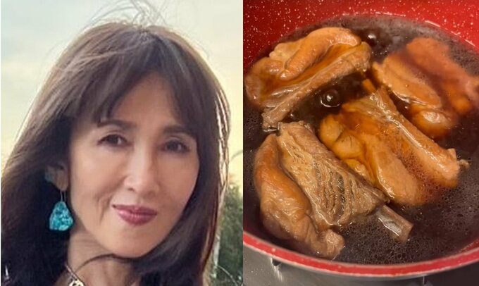 【工藤静香】　「柔らか～い❤」　手作り骨付き肉料理を紹介|TBS NEWS DIG