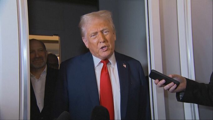 トランプ大統領　3期目「多くの人が望んでいる」 憲法が3期目を禁じていることには触れず 「可能な方法はある」とも|TBS NEWS DIG