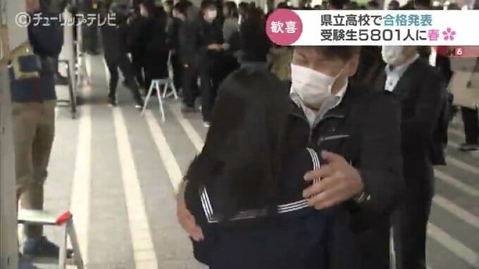 春からの高校生活に胸弾ませて　県立高校の合格発表 5801人　富山　|　富山のニュース｜天気・防災｜チューリップテレビ