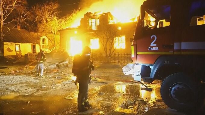 年末年始のウクライナにロシアが90機のドローン攻撃|TBS NEWS DIG