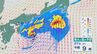 【台風情報】台風7号（メーカラー）は週末に近畿や関東へ 梅雨前線の影響で雨のところに台風8号からの熱帯低気圧で大雨続く見込み 雨と風・最新の進路予想シミュレーション　|　石川県のニュース｜MRO北陸放送