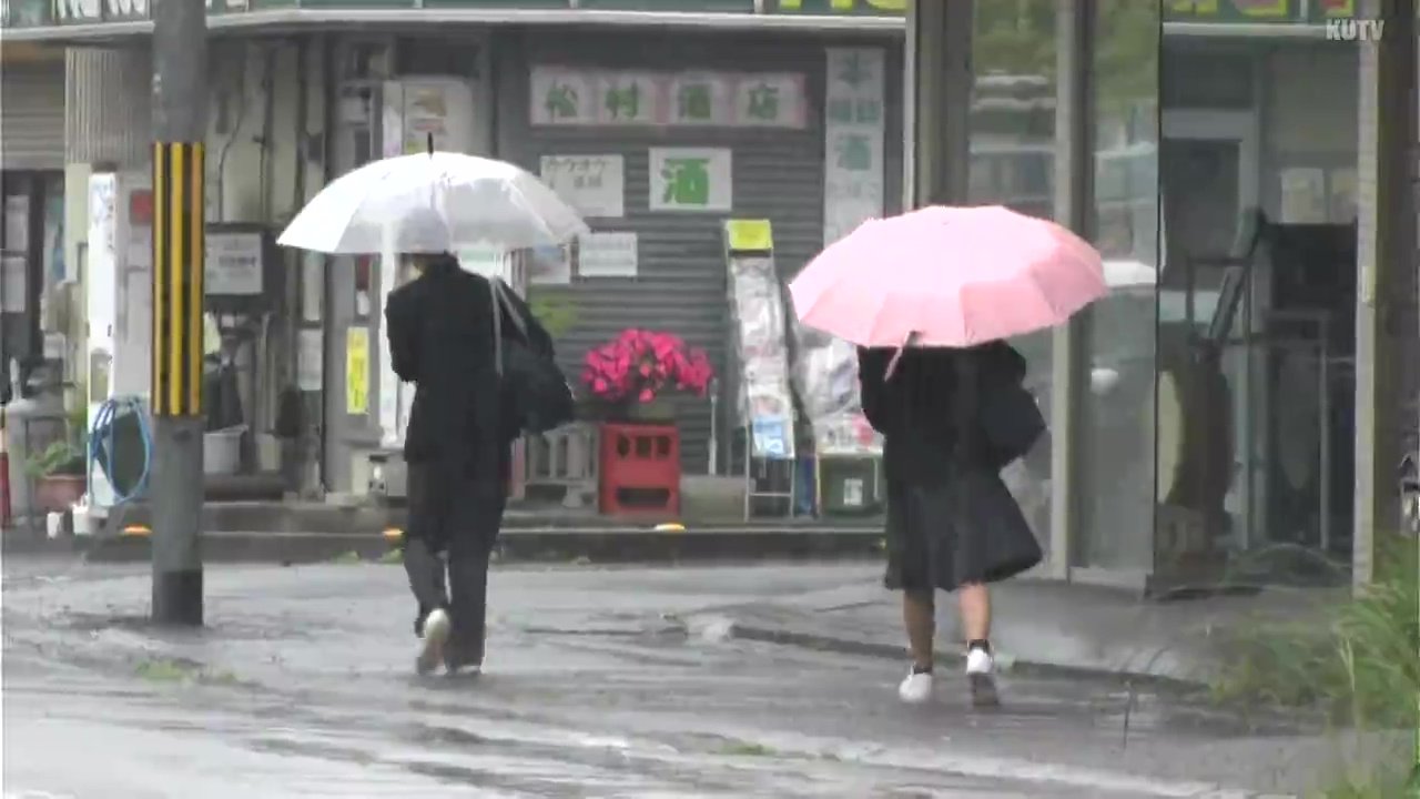 高知県内はまとまった雨　1７日の震度６弱の地震で地盤の緩みも　西部では土砂災害に注意