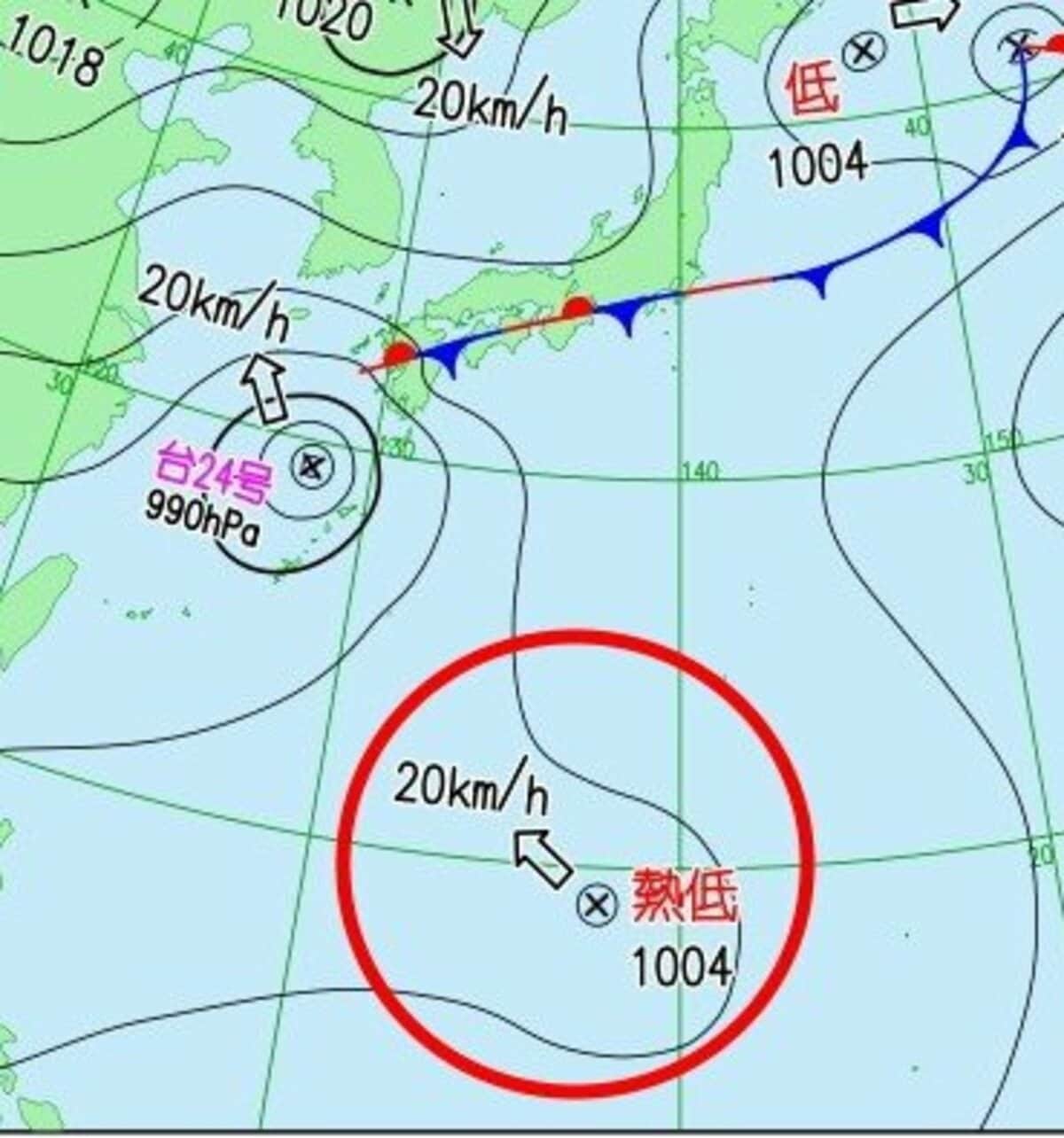 【気象情報】“台風のたまご”＝熱帯低気圧が新たに発生　秋雨前線を刺激するか…日…