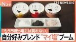 「市販の塩に戻れない」自分好みにカスタマイズする“マイ塩”がブーム　夏にピッタリそうめんや麦茶の“塩テク”も【Nスタ】|TBS NEWS DIG