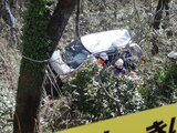「なんでかわからない」軽乗用車フェンス突き破り崖下に転落 90代男性けが 仙台 | 宮城のニュース│tbc NEWS│tbc東北放送
