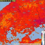 広島県内で今年初の「猛暑日」　府中市35.8℃　全国最高は39.7℃と “体温超え”の猛烈な暑さに|TBS NEWS DIG